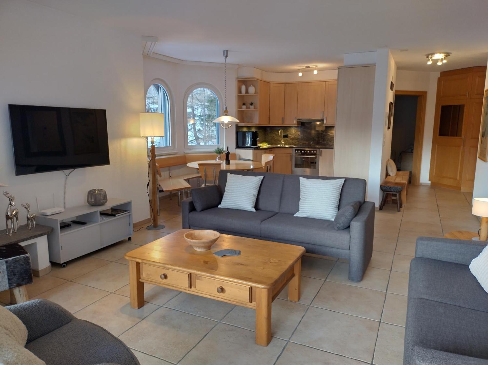 Residence Golf C 21 Leukerbad Zewnętrze zdjęcie