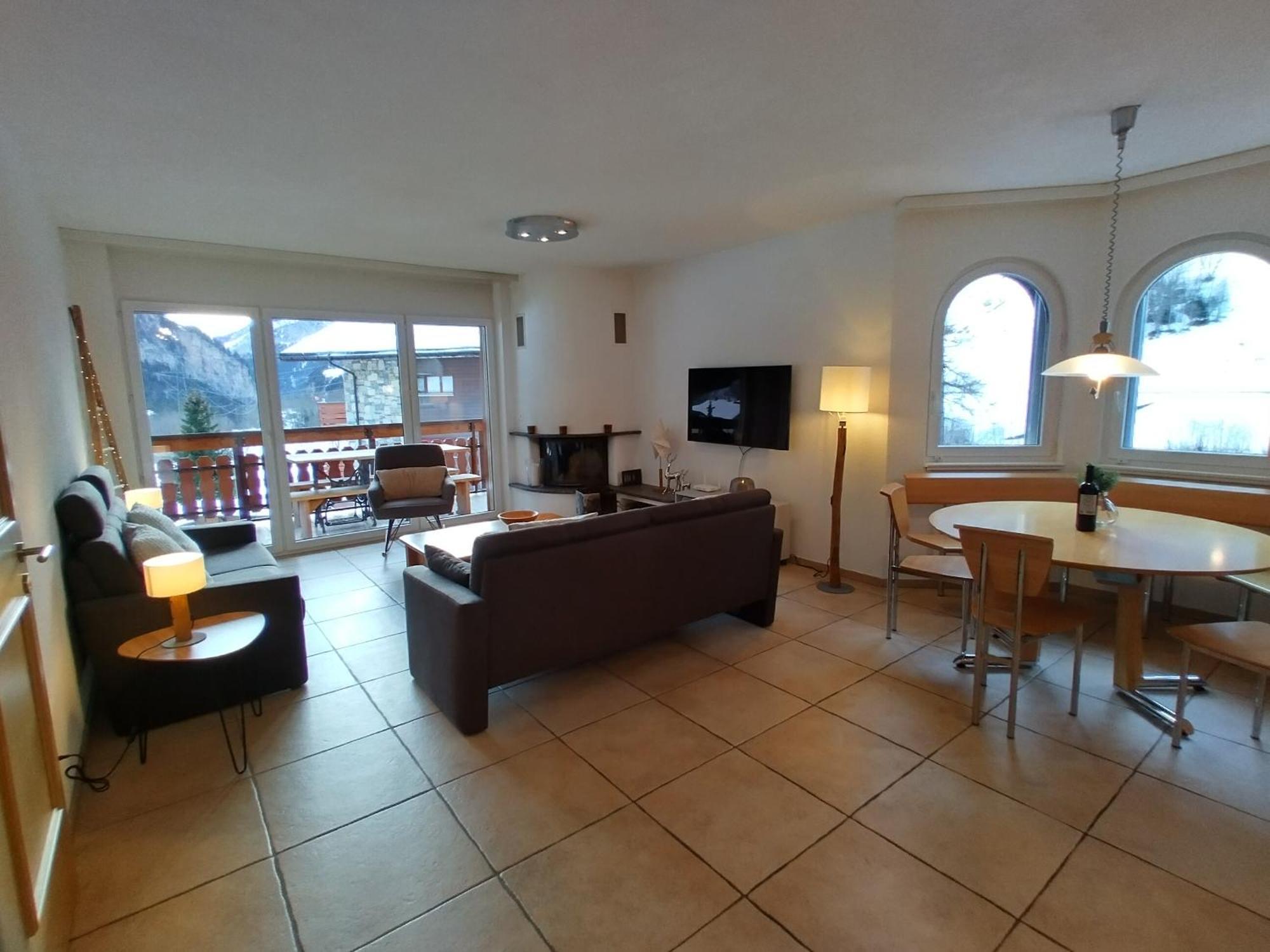 Residence Golf C 21 Leukerbad Zewnętrze zdjęcie